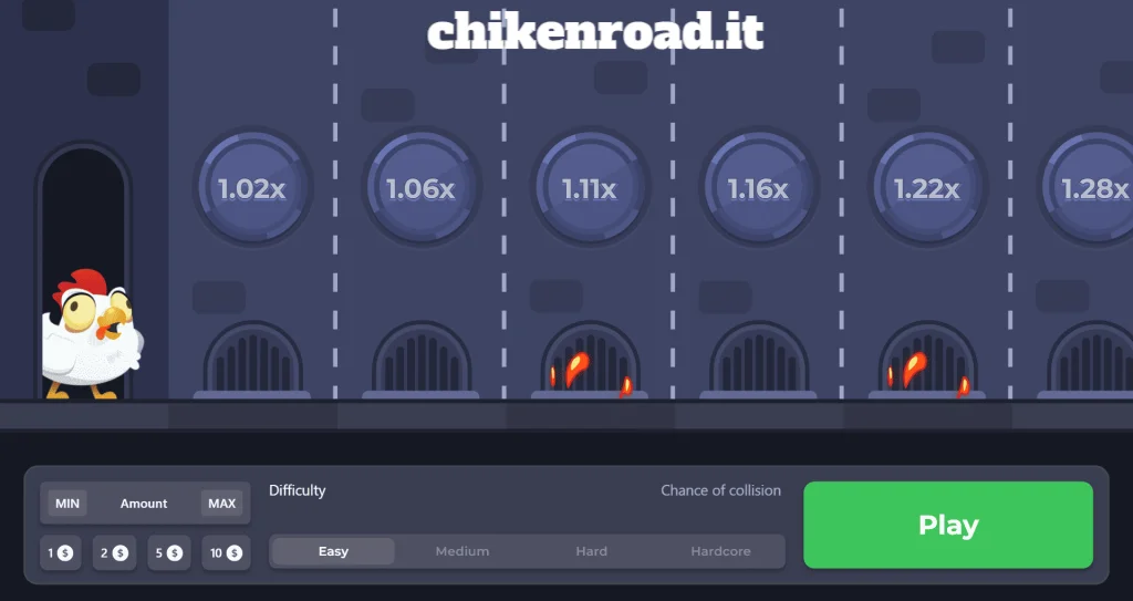 Gioco mobile di Chicken Road